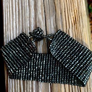 Beaded band bracelet